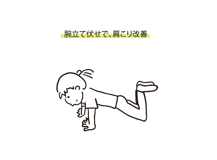 筋力トレーニングで気が付いた 腕立て伏せ肩こり改善 奈良県のスポーツ関連チラシ ロゴならマッキードロップスデザイン
